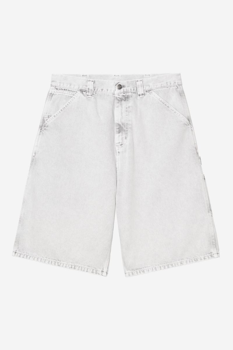 Carhartt OG Single Knee Short - Black, Chalk wash