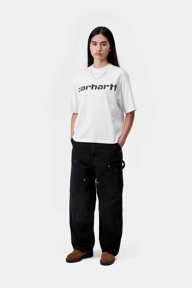 Carhartt S/S Archive Script T-Shirt - White