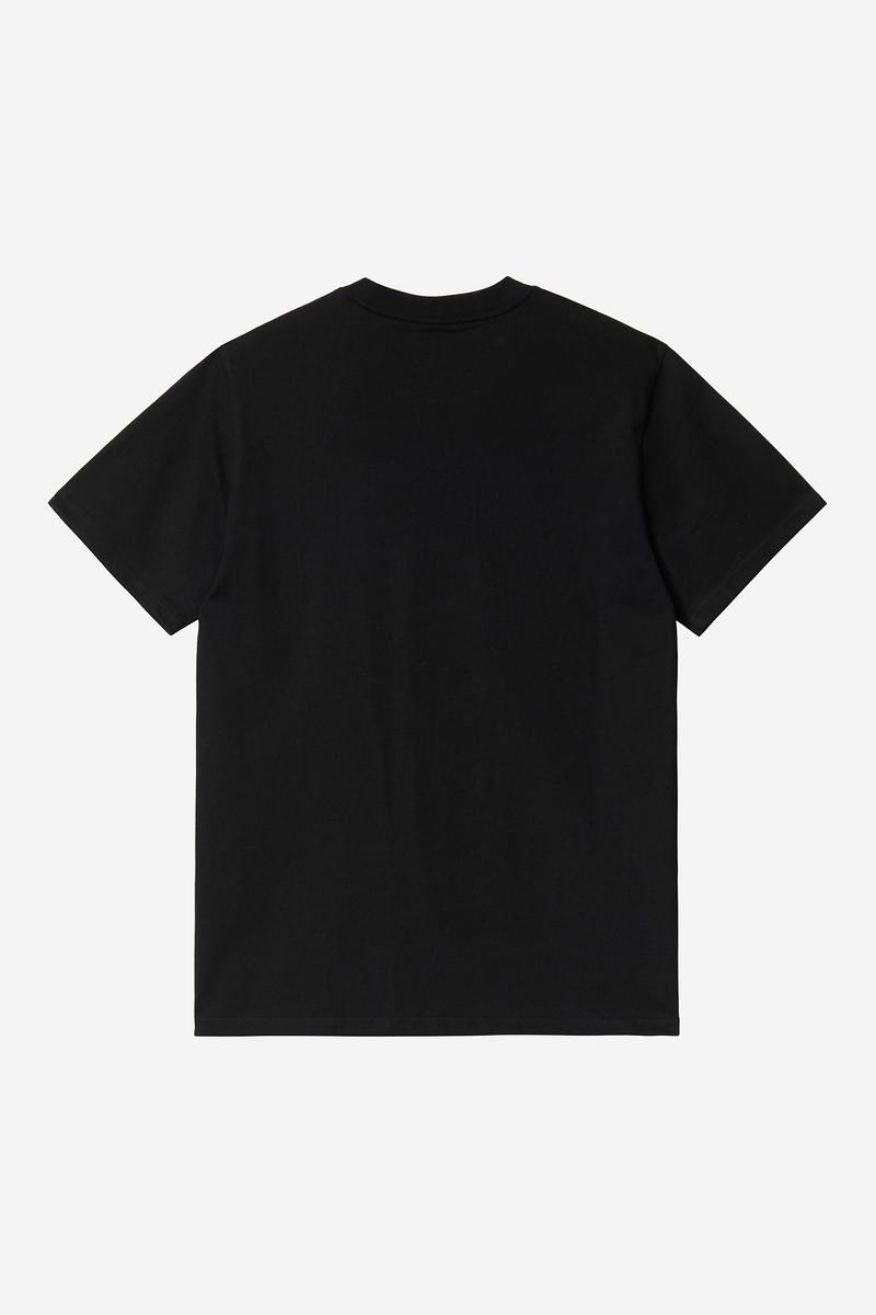 Carhartt S/S Script T-Shirt - Black / White