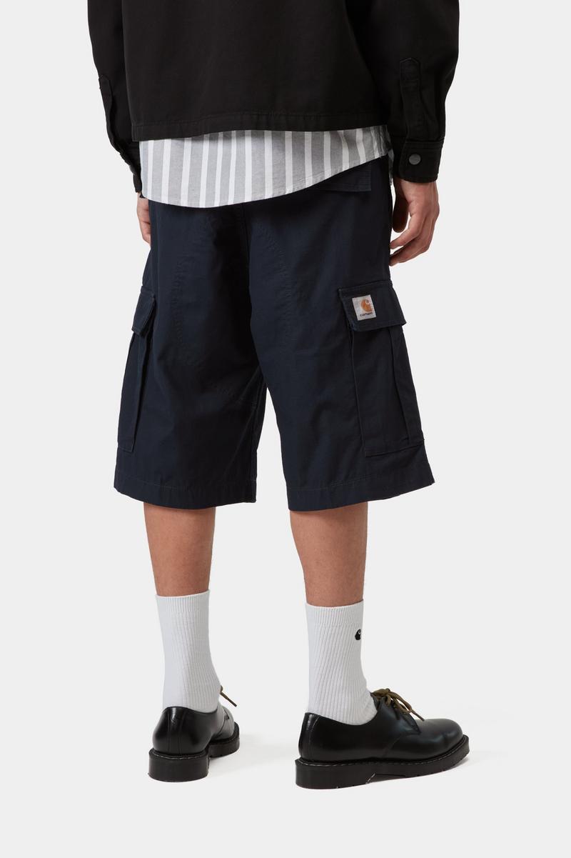 Carhartt Regular Cargo Short - Deep Night, Rinsed