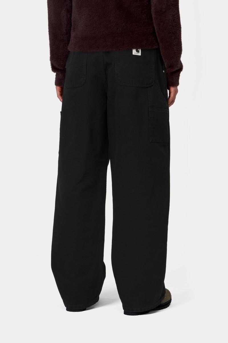Carhartt Billie Single Knee Pant - Black, Stone washed