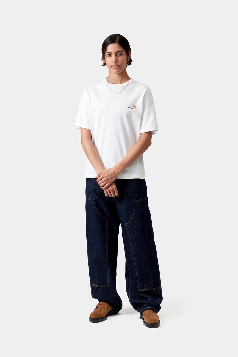 Carhartt S/S American Script T-Shirt - White