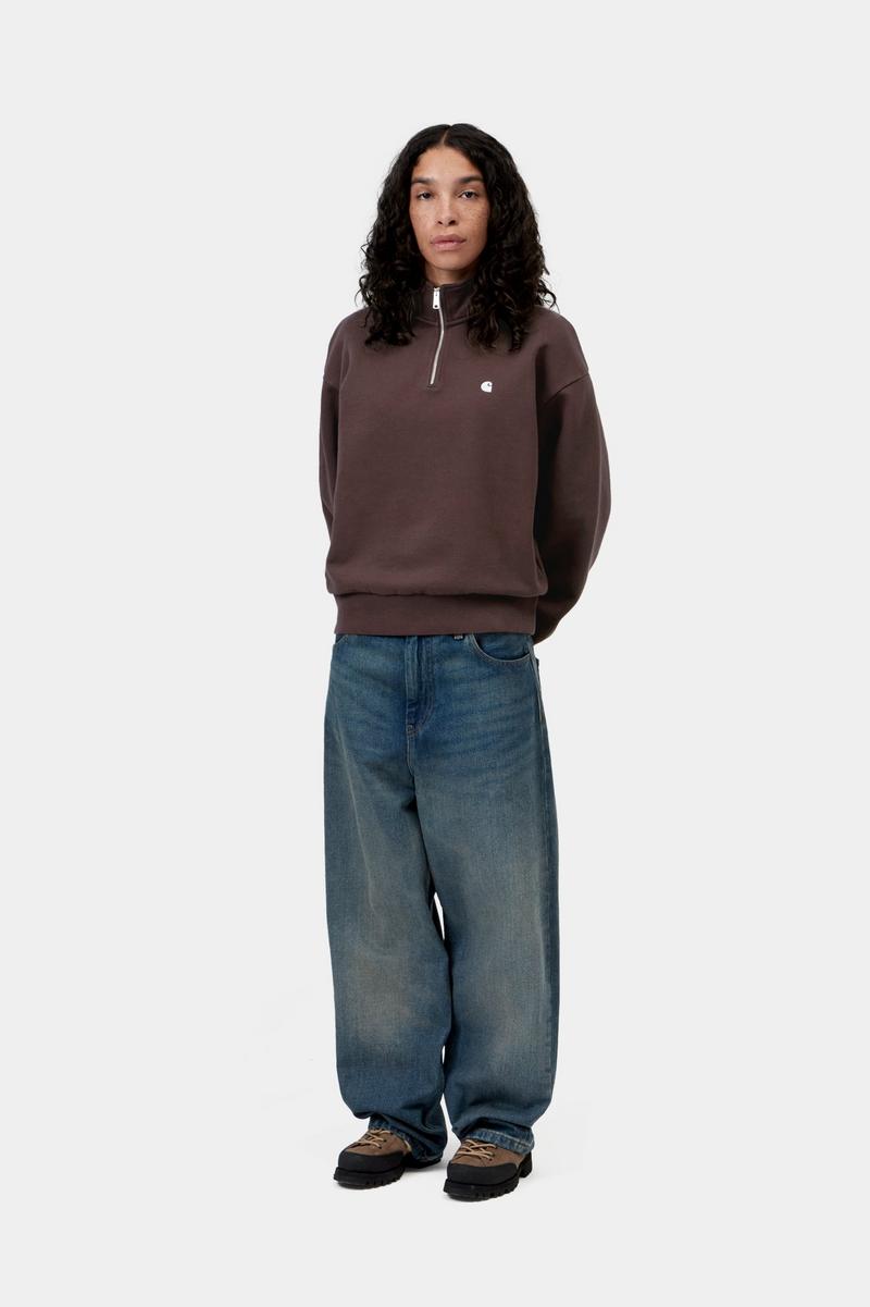 Carhartt Casey High Neck Sweatshirt - Palisander / Silver