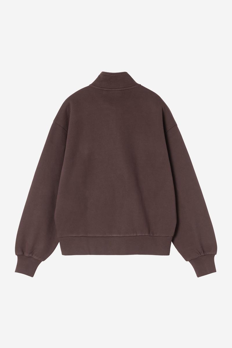 Carhartt Casey High Neck Sweatshirt - Palisander / Silver