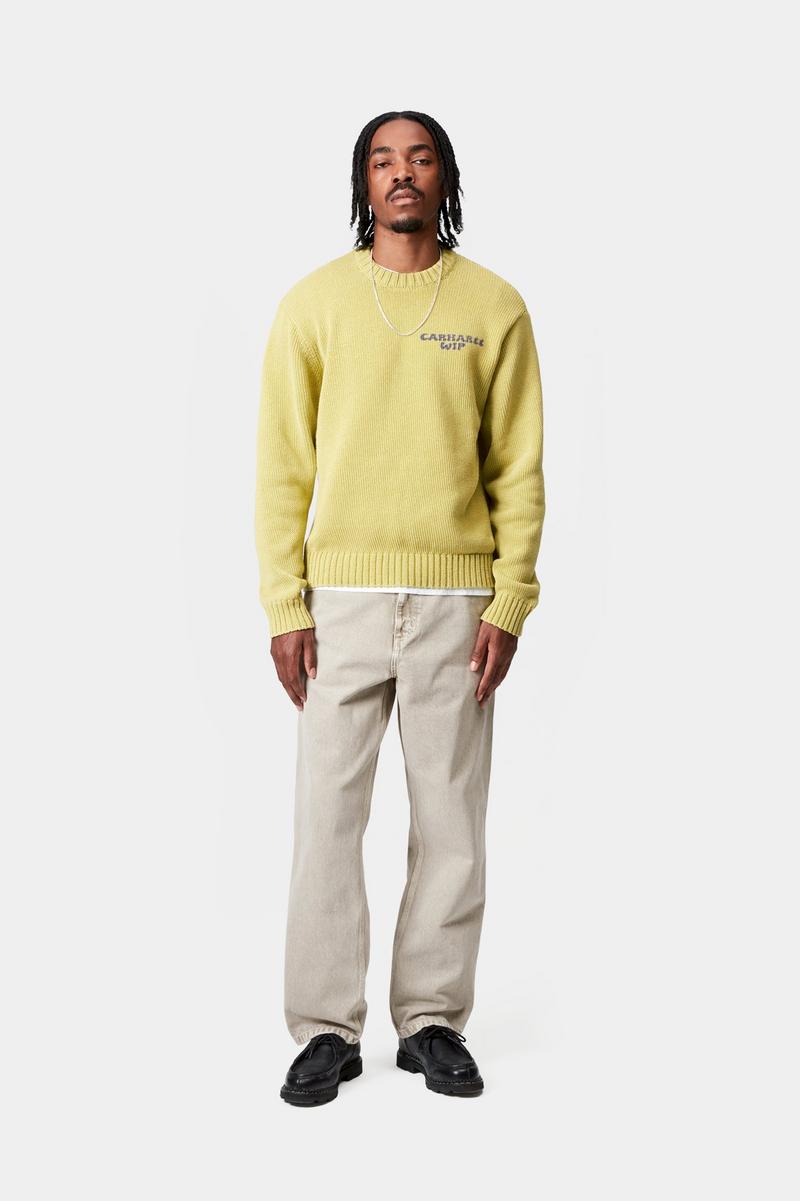 Carhartt Single Knee Pant - Opuntia, Chalk wash