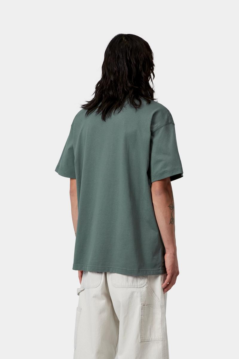 Carhartt S/S Monogram T-Shirt - Velvet Green