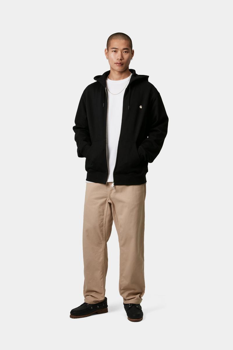 Carhartt Hooded Madison Jacket - Black/Wax