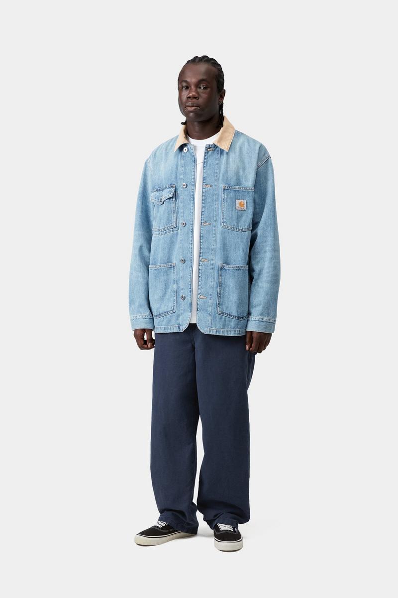 Carhartt Parrish Pant - Blue, Stone washed
