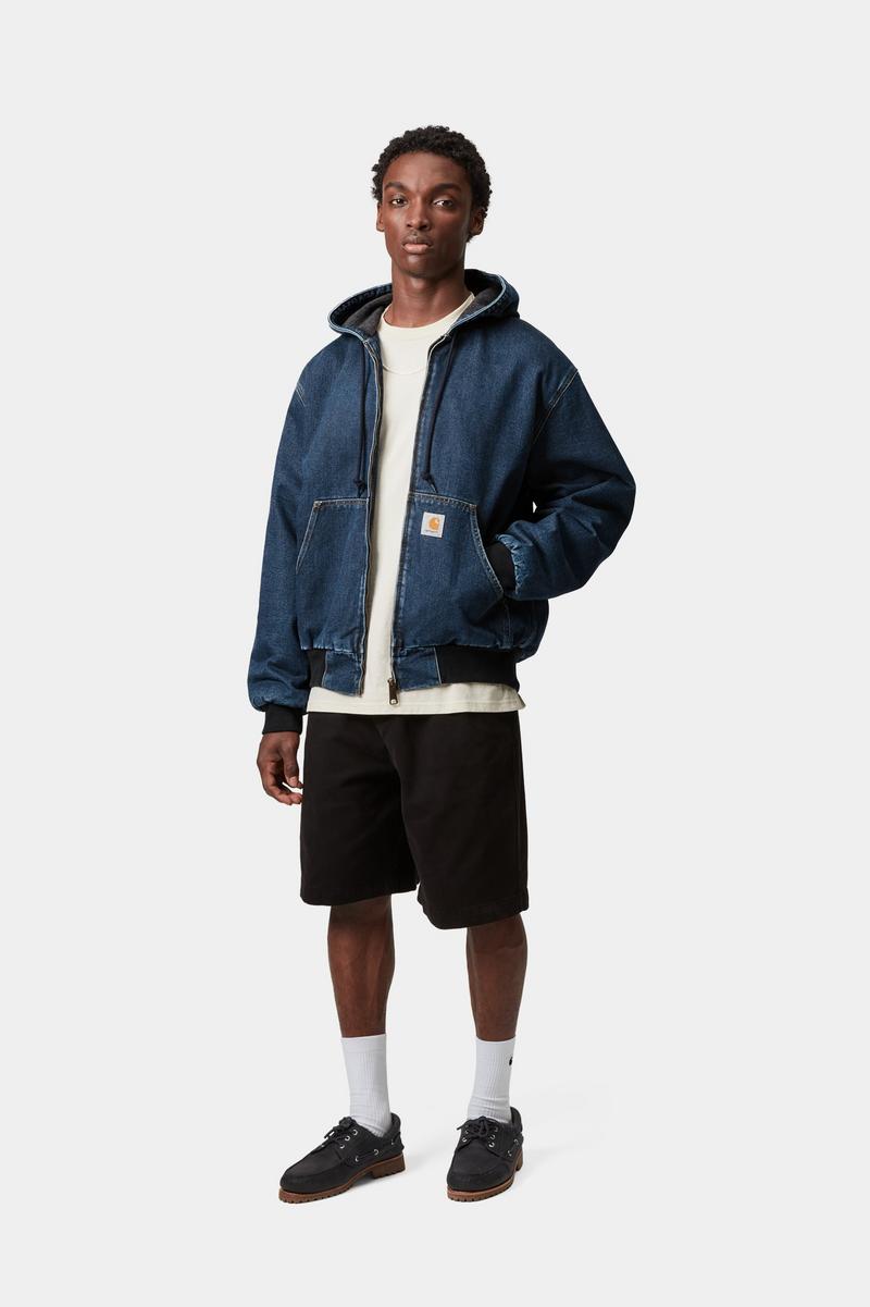 Carhartt OG Active Jacket (Winter) - Blue, Stone washed