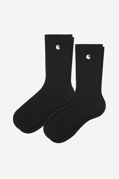Carhartt Madison Pack Socks - Black / White + Black / White