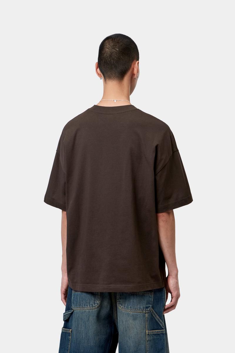 Carhartt S/S Signature Script T-Shirt - Tobacco / Natural