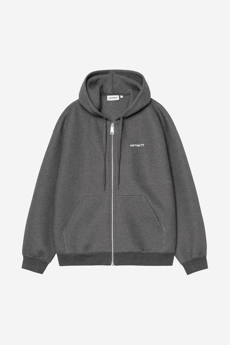 Carhartt Hooded Alda Jacket - Black / White