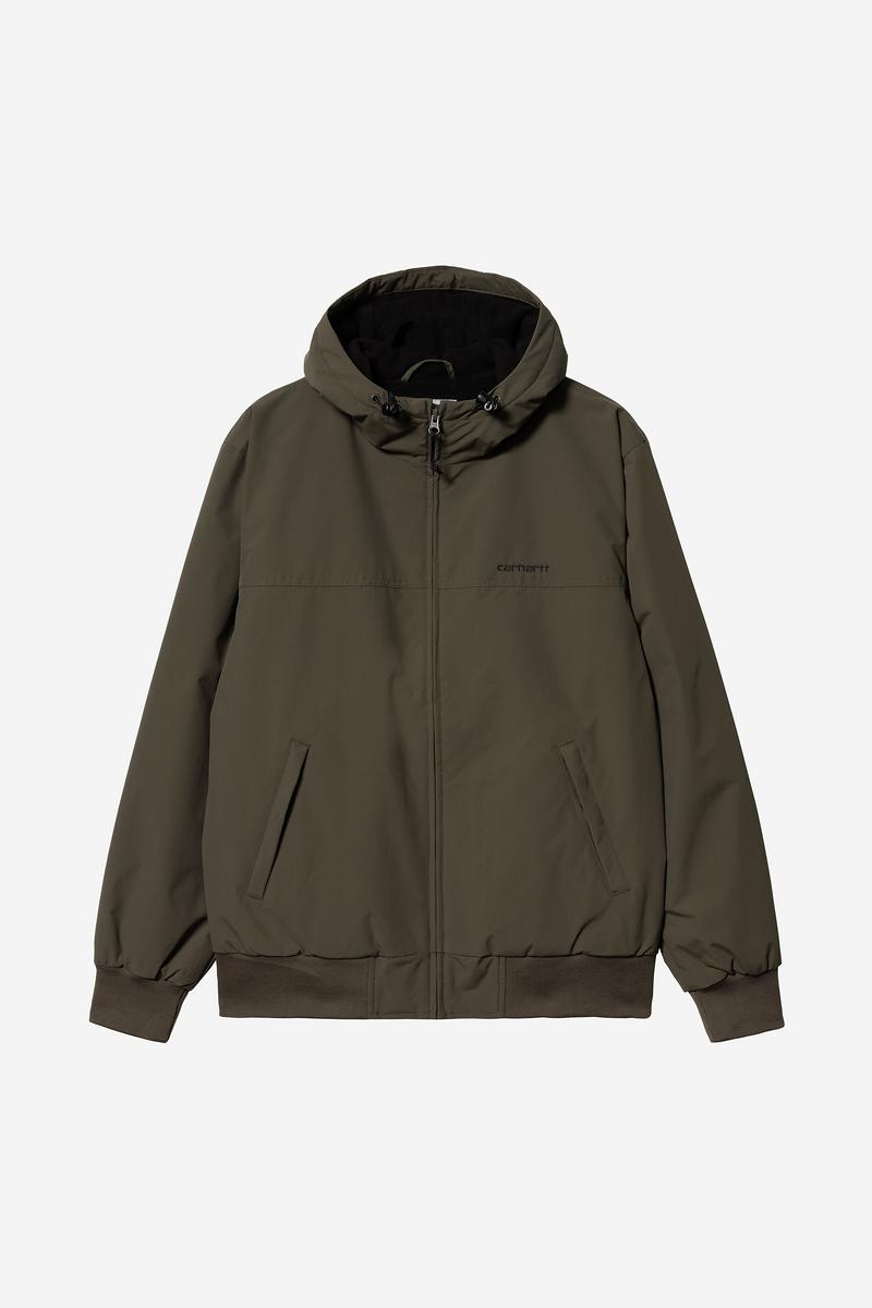 Carhartt Hooded Sail Jacket - Cypress / Black