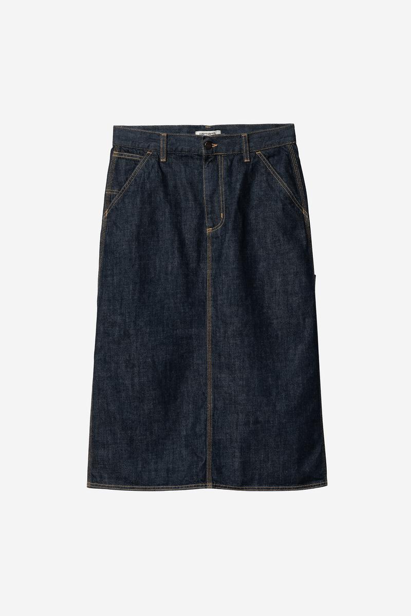 Carhartt Single Knee Skirt - Blue, Rinsed
