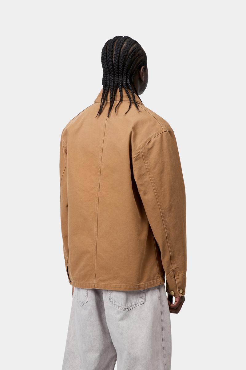 Carhartt Michigan Coat - Hamilton Brown / Hamilton Brown, Stone canvas