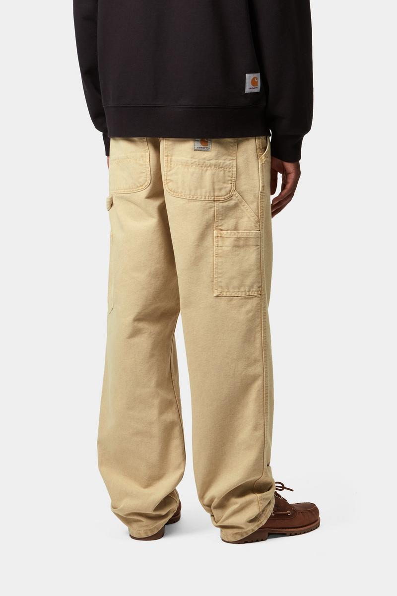 Carhartt Single Knee Pant - Dusty H Brown, Chalk wash