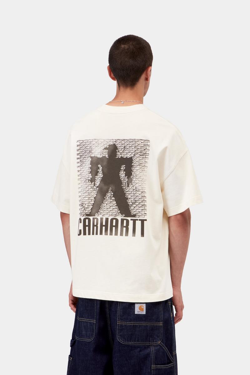 Carhartt S/S Bricky Man T-Shirt - Wax, Stone dyed