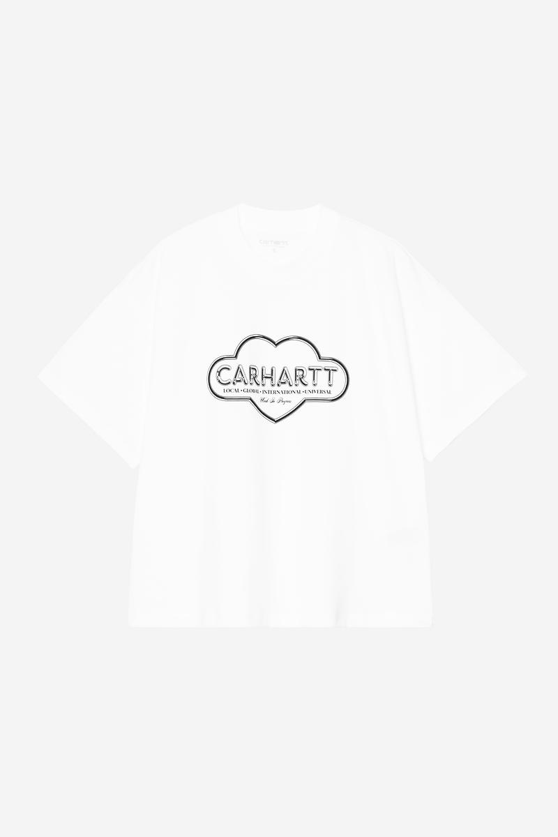 Carhartt S/S Cloud Heart T-Shirt - White