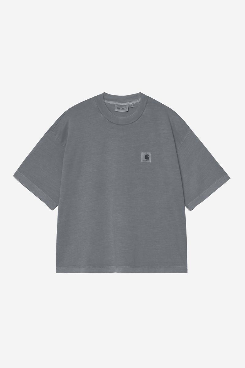 Carhartt S/S Nelson T-Shirt - Styx, Garment dyed