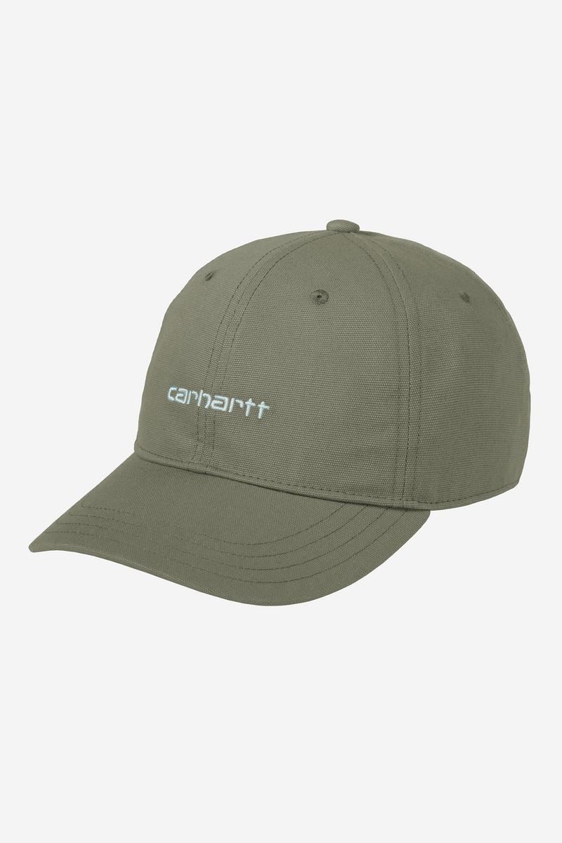 Carhartt Canvas Script Cap - Leaf / Tourmaline