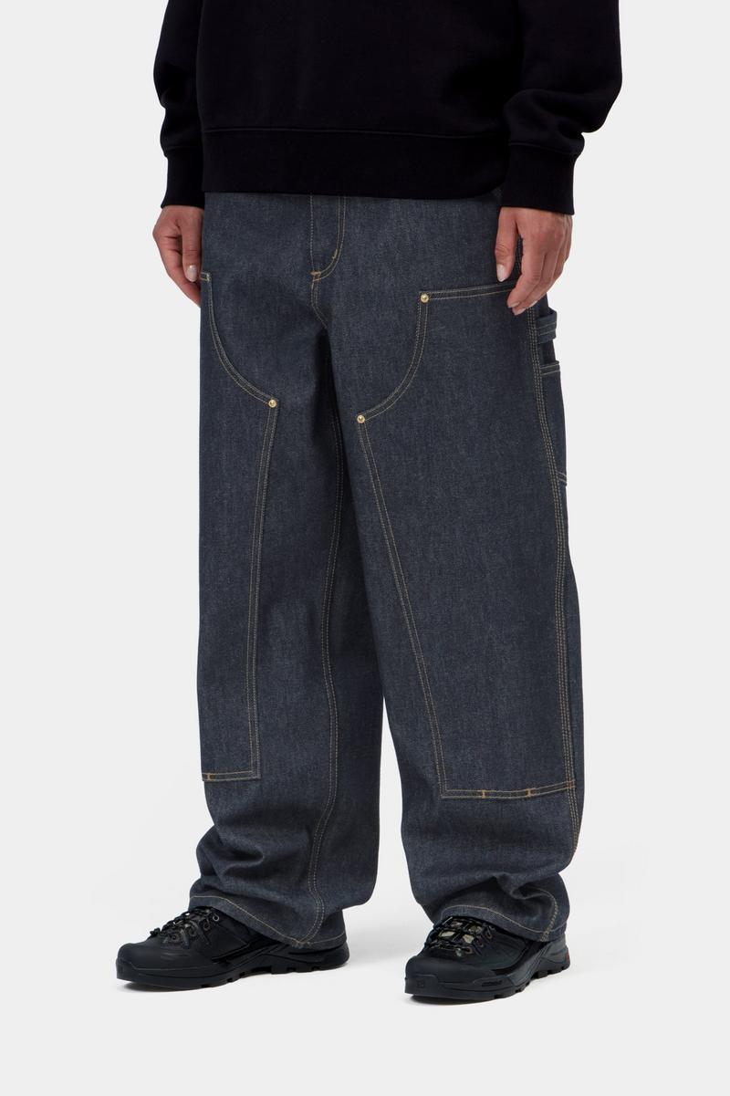 Carhartt Brandon Double Knee Pant - Blue, Rigid