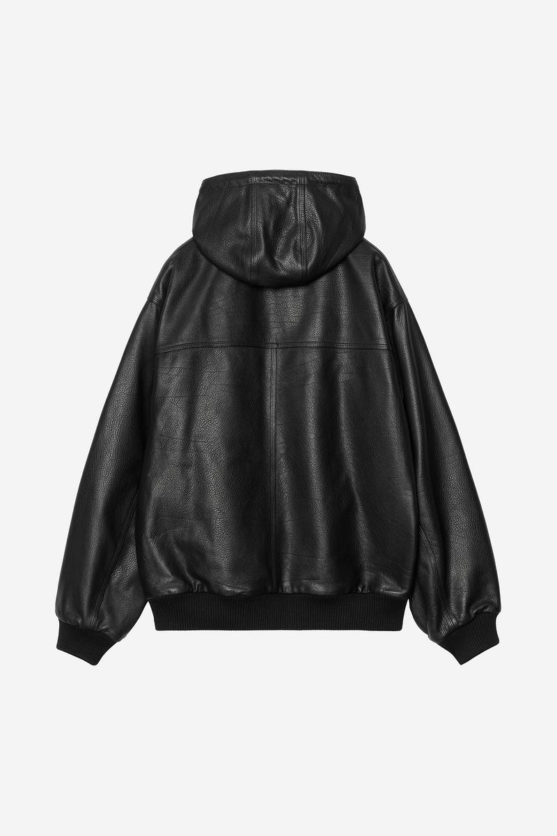 Carhartt OG Active Jacket 50th Anniversary Edition Leather - Black / Hamilton Brown