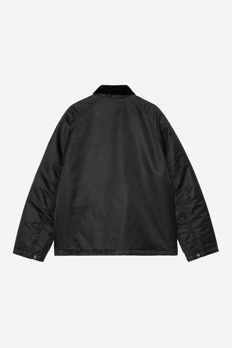 Carhartt Alumni Chore Coat - Black / Scarlet