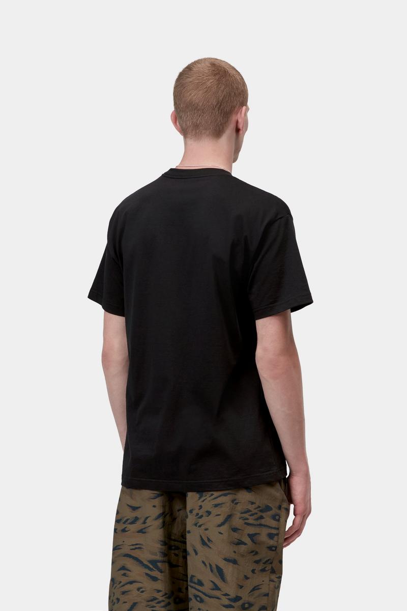 Carhartt S/S Column T-Shirt - Black