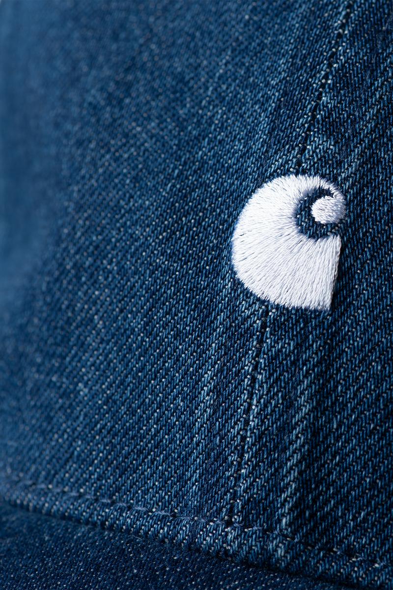 Carhartt Lucas Cap - Blue, Stone washed