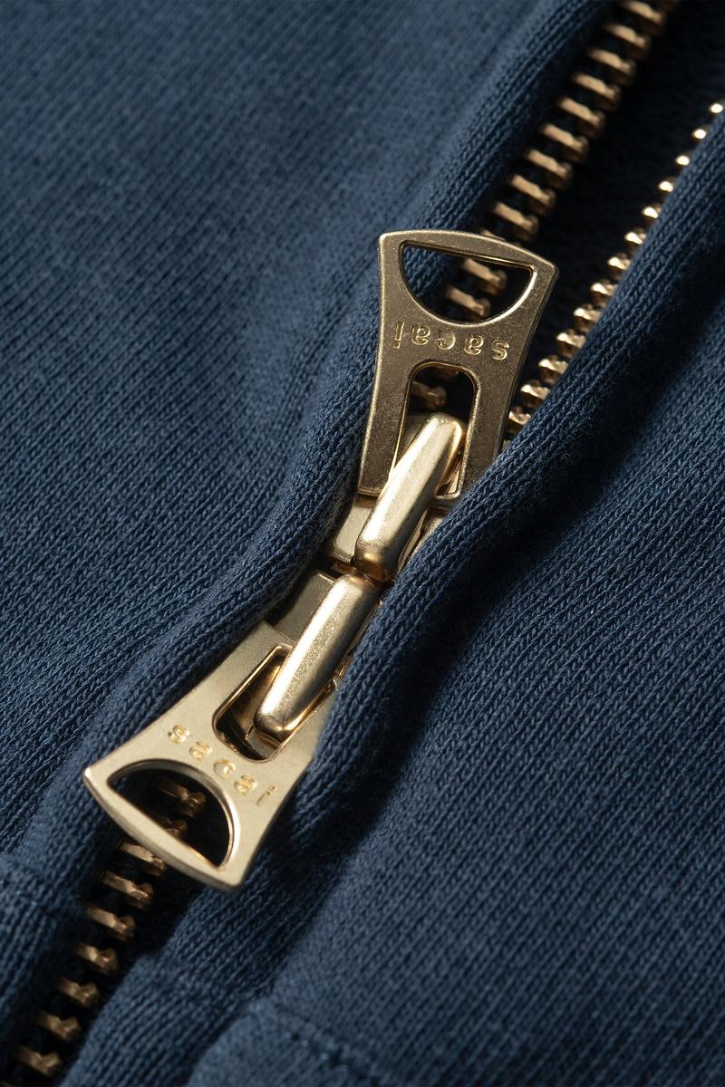 sacai x Carhartt WIP Cotton Jersey Hoodie - Sacai Blue
