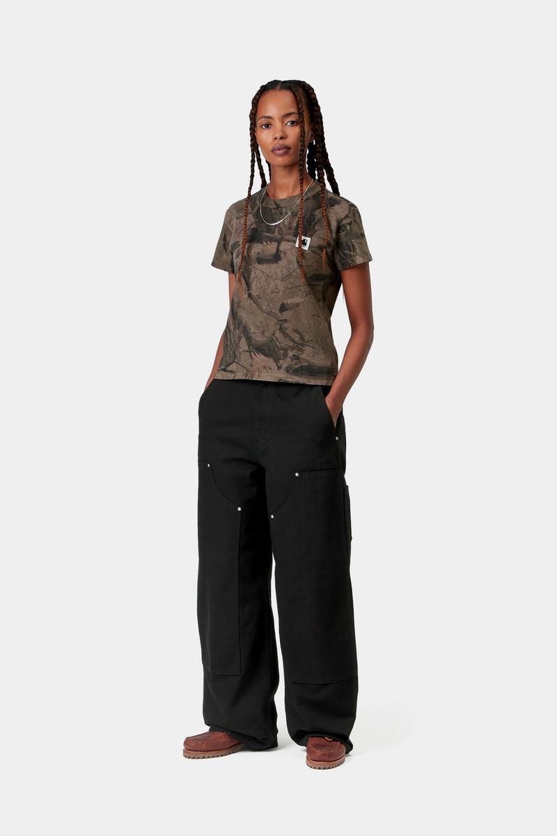Carhartt June Double Knee Pant - Black, Rinsed