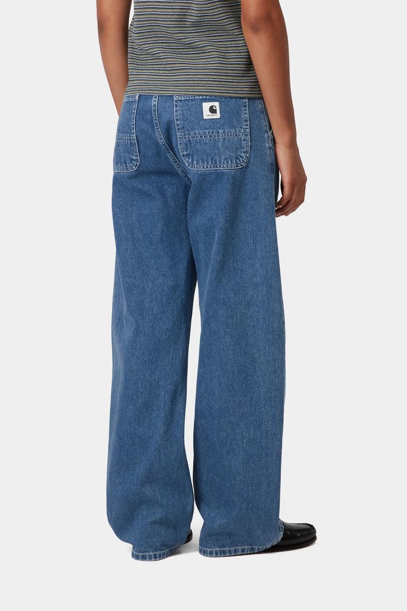 Carhartt Simple Pant - Blue, Stone washed