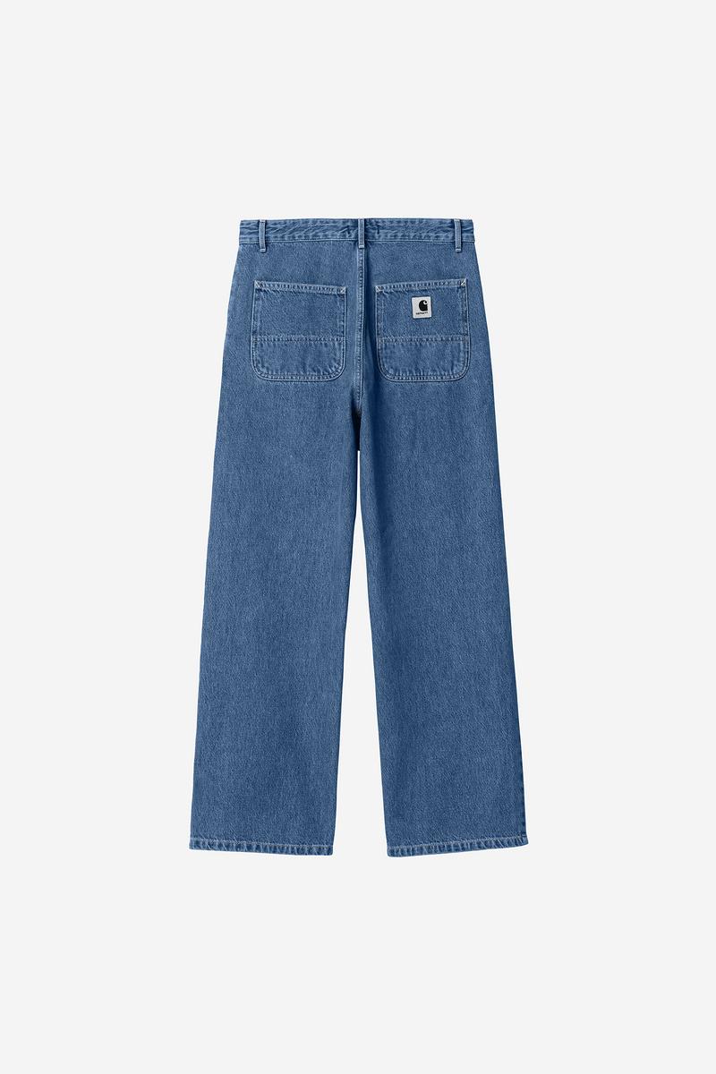 Carhartt Simple Pant - Blue, Stone washed