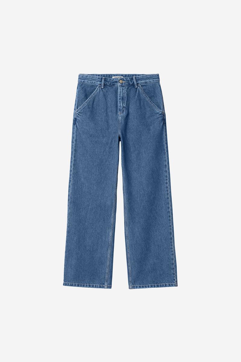 Carhartt Simple Pant - Blue, Stone washed