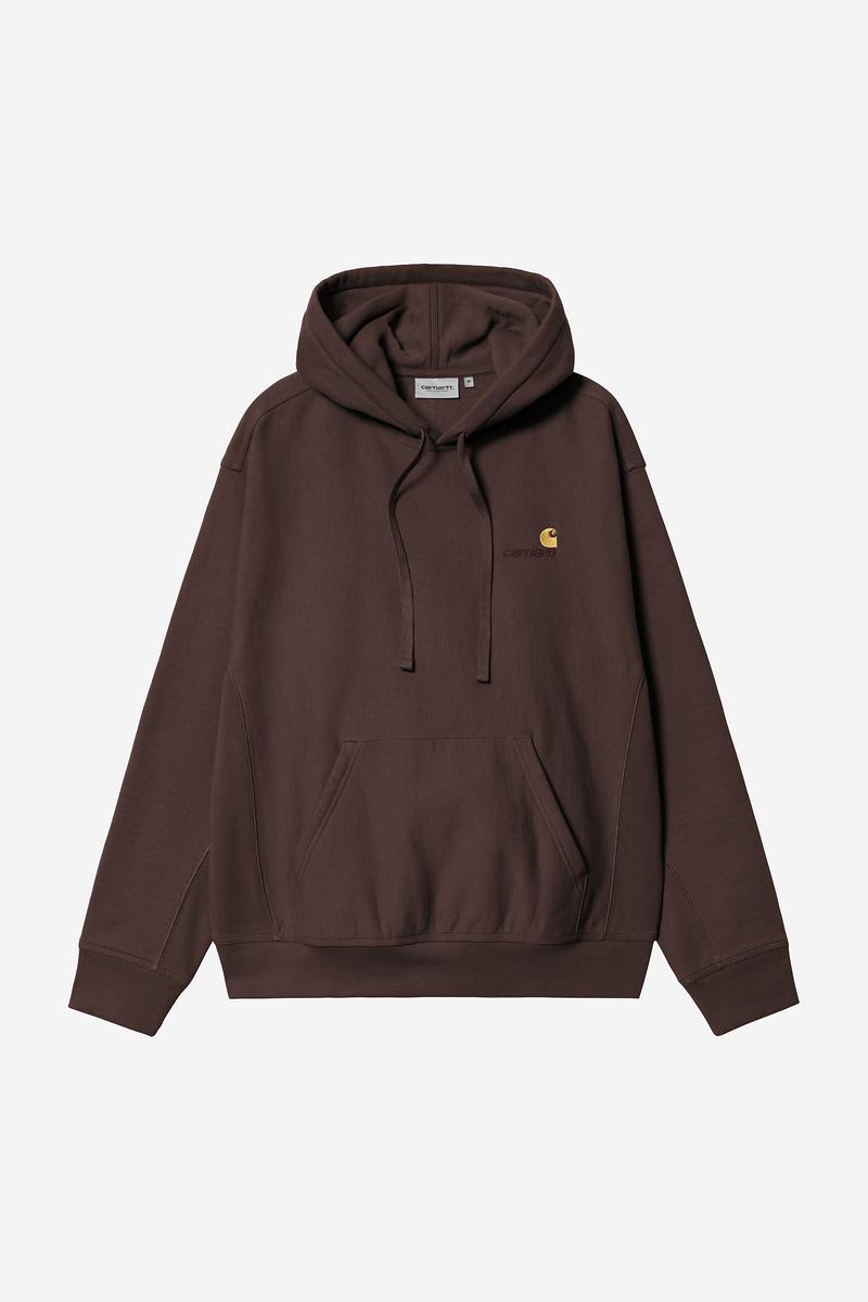 Carhartt Hooded American Script Sweatshirt - Palisander