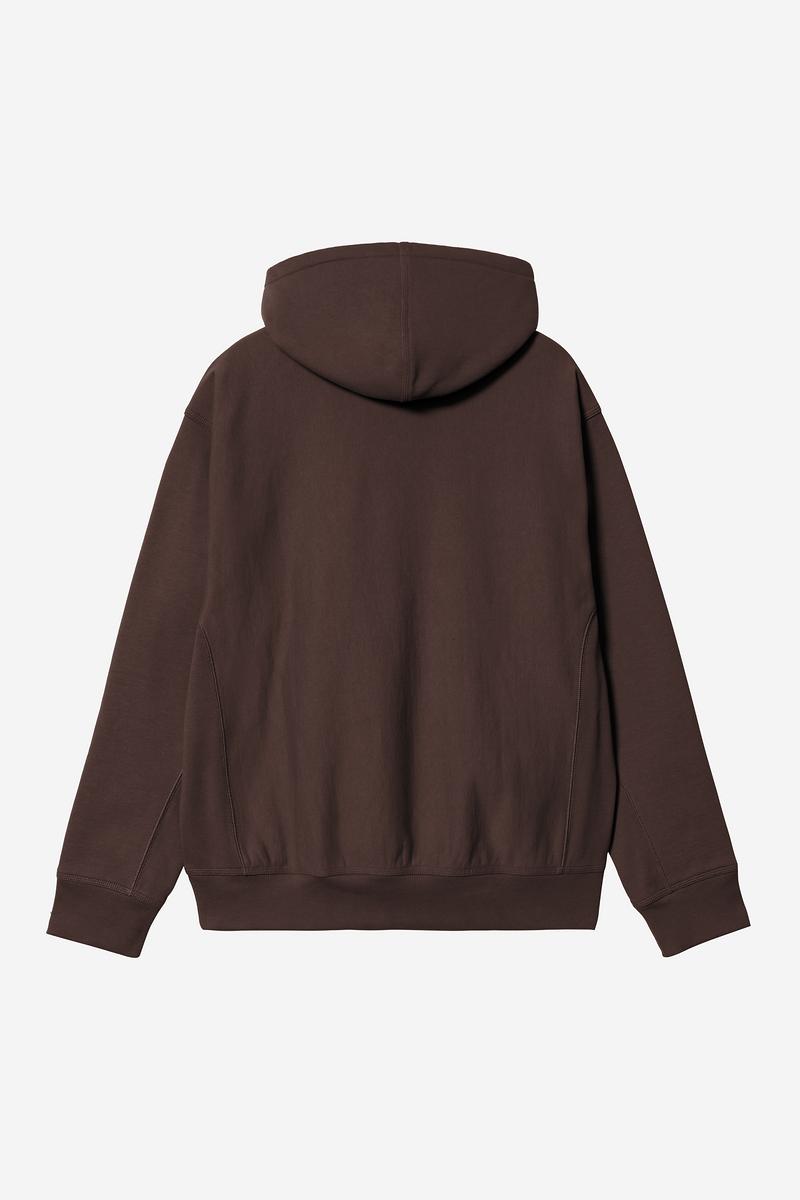 Carhartt Hooded American Script Sweatshirt - Palisander