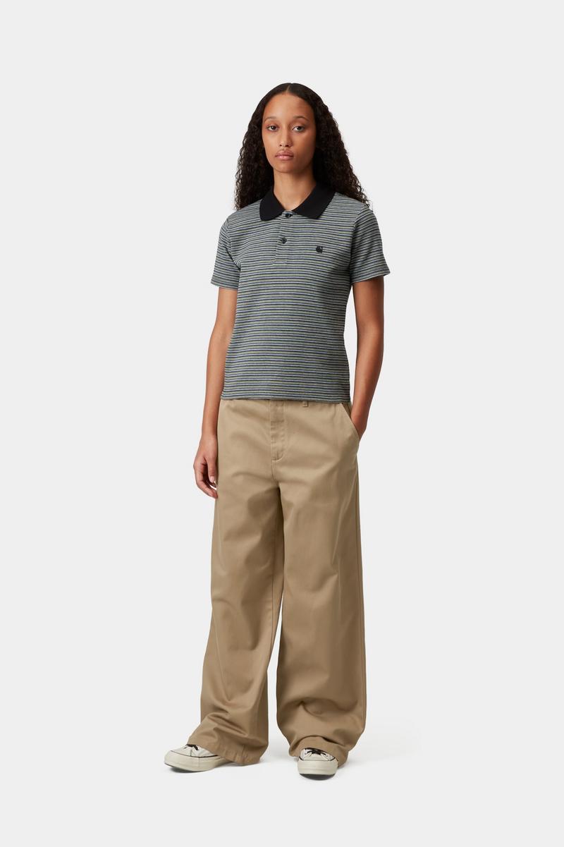 Carhartt Omak Pant - Leather, Rinsed