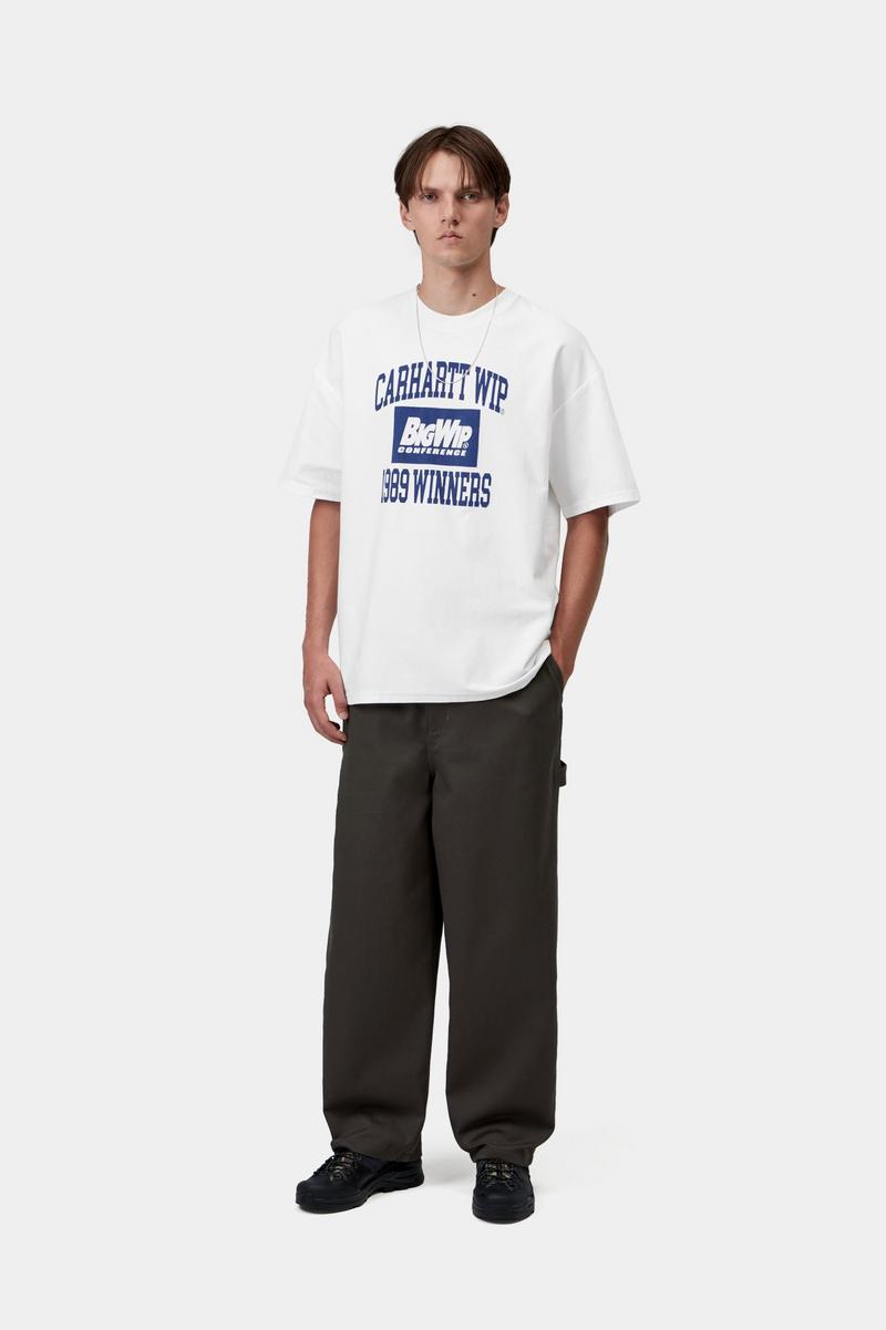 Carhartt S/S 1989 Winners T-Shirt - White, Heavy stone wash