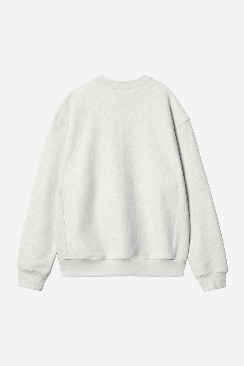 Carhartt American Script Sweatshirt - Ash Heather