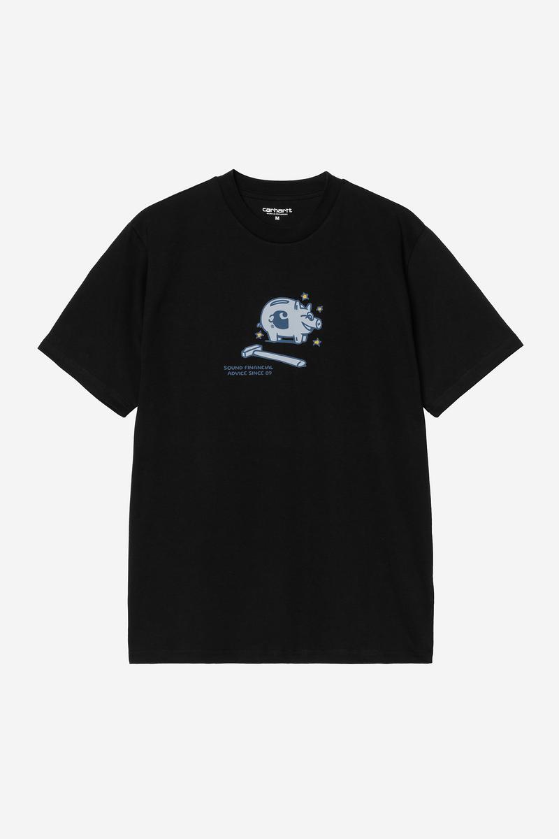 Carhartt S/S Piggybank T-Shirt - Black