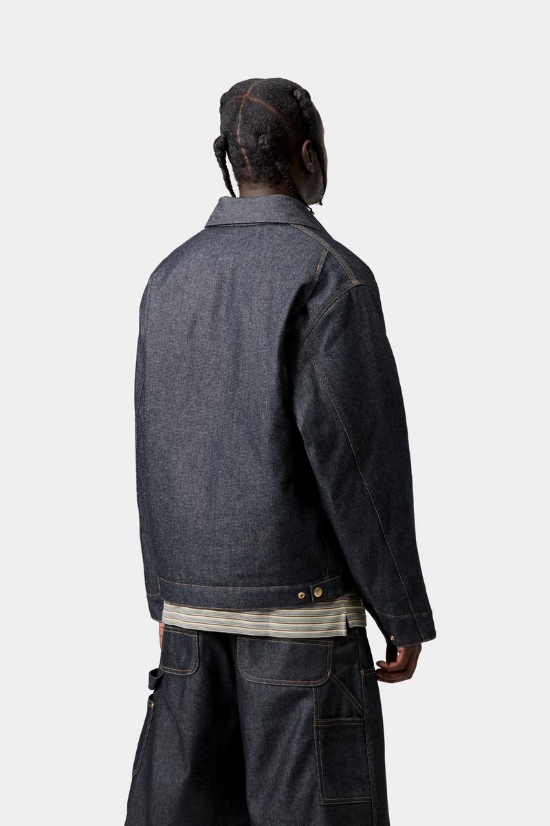 Carhartt OG Detroit Jacket - Blue, Rigid