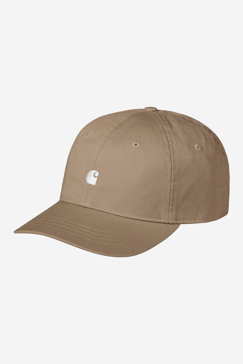 Carhartt Madison Logo Cap - Leather / White
