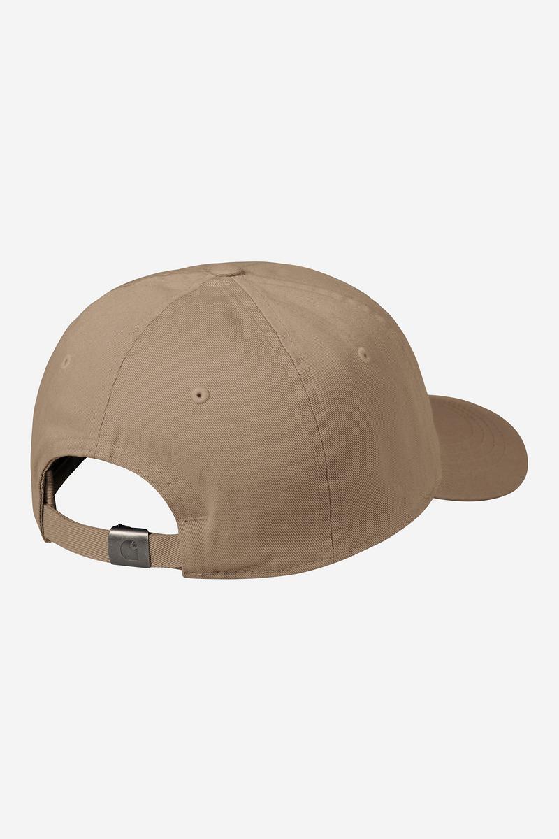 Carhartt Madison Logo Cap - Leather / White