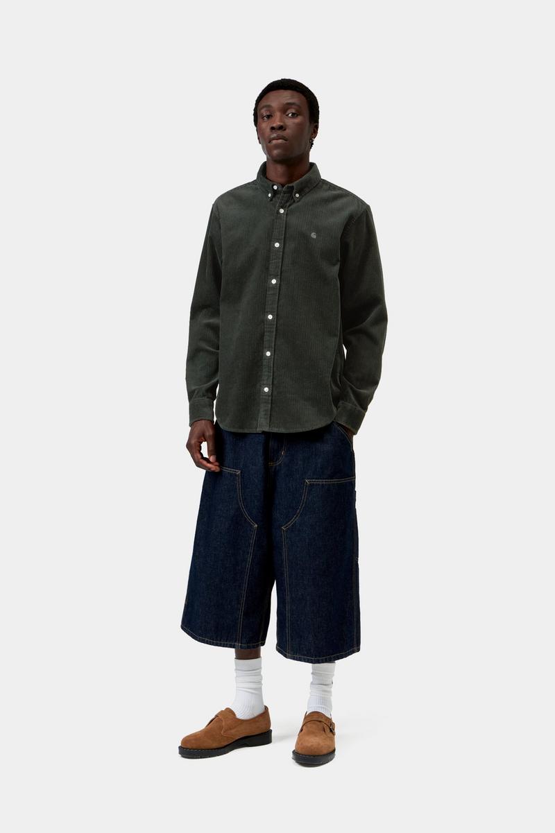Carhartt L/S Madison Cord Shirt - Raven