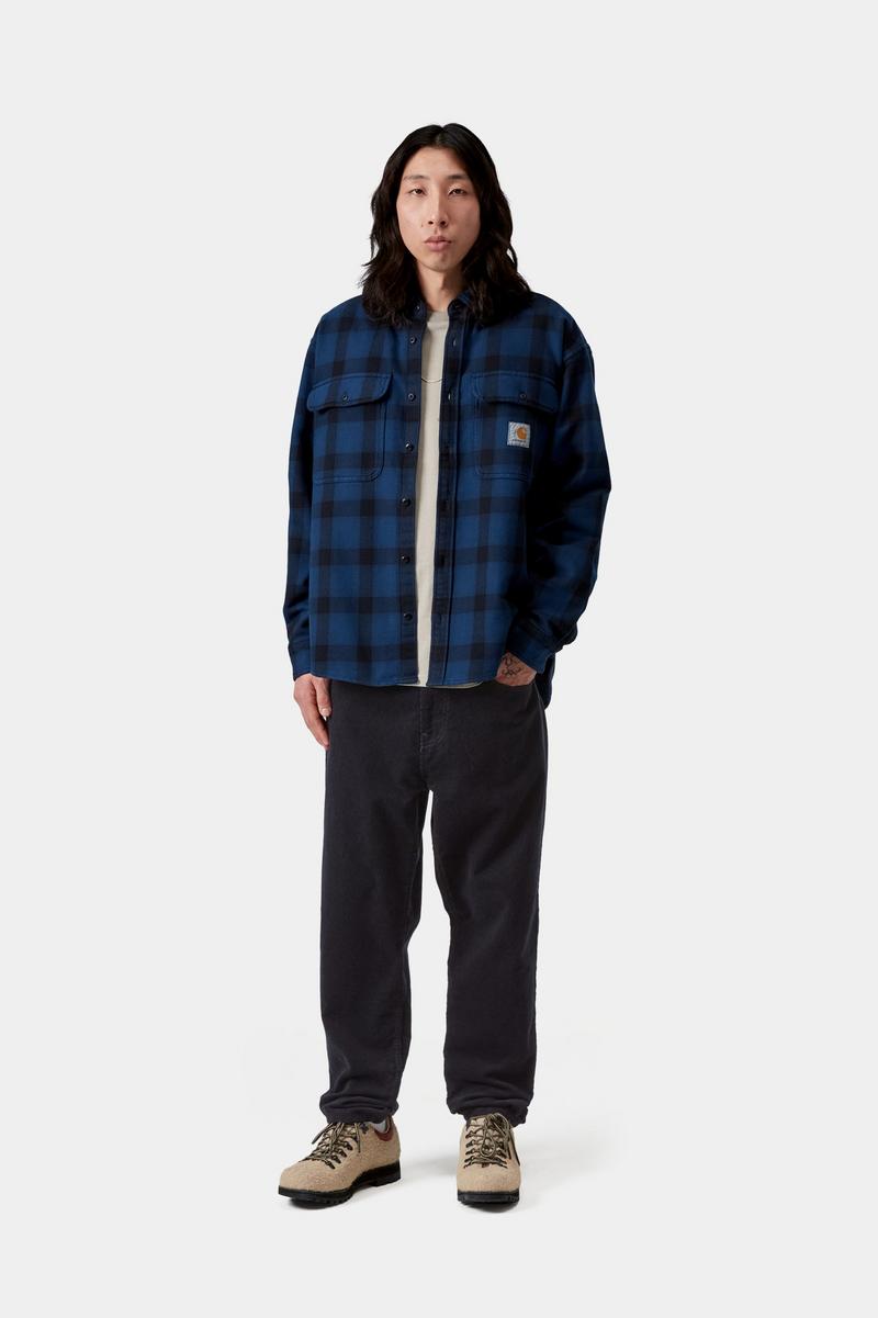Carhartt Newel Pant - Dark Navy, Rinsed