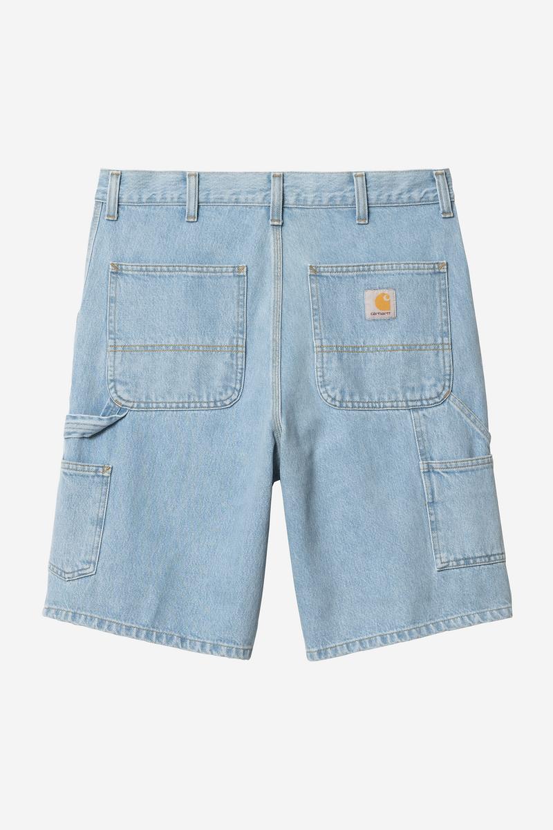 Carhartt Single Knee Short - Blue, Heavy stone bleached