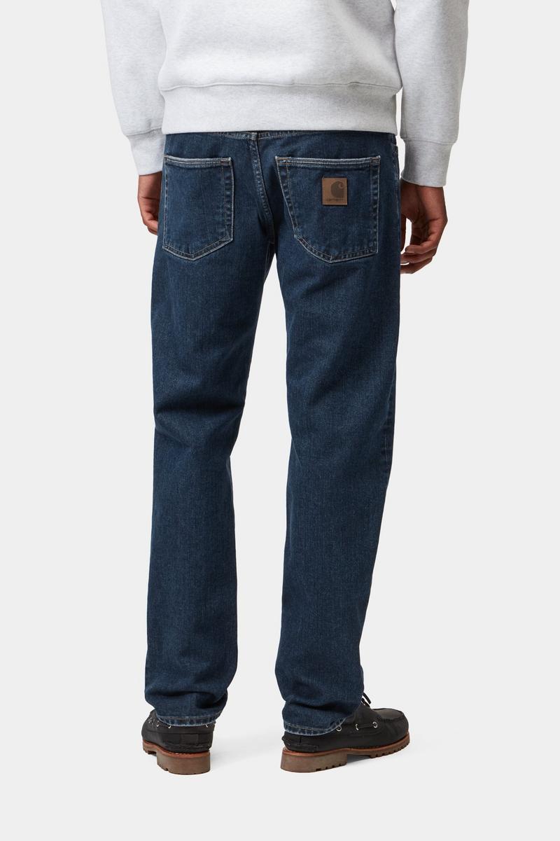 Carhartt Klondike Pant - Blue, Stone washed