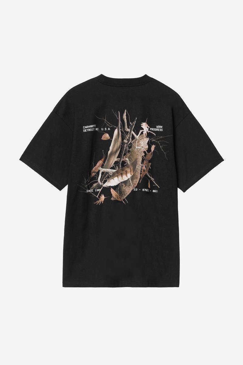 Carhartt S/S Feather Progress T-Shirt - Black