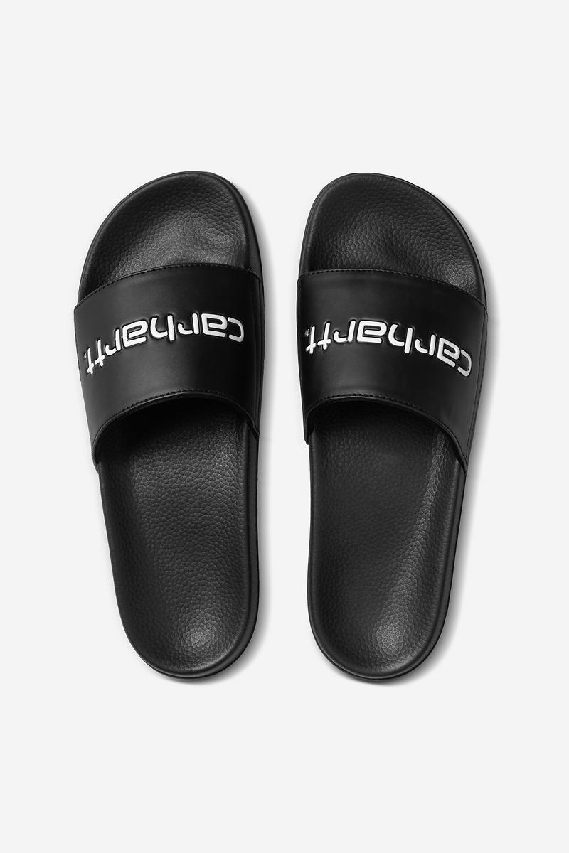 Carhartt WIP Slippers - Black / White