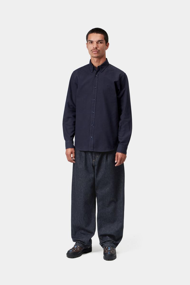 Carhartt Jace Pant - Blue, Rinsed